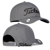 타이틀리스트 남녀공용 챠콜 블랙 PLAYERS 볼 마커 캡