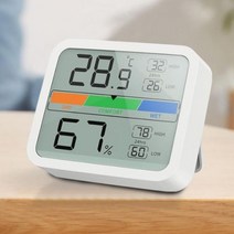 오토 디지털 온 습도 실내 계 신생아 사무실 집들이선물 인테리어소품 자석, 단품
