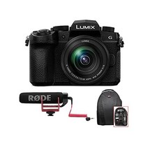 Panasonic 파나소닉 LUMIX G95 20.3MP 미러리스 카메라 번들 마이크 및