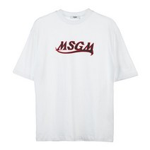 [엠에스지엠] [라벨루쏘] [MSGM 키즈] 아동 로고 티셔츠 MS028729 001 (1