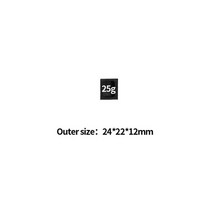 전기용광로 소형 용해로 도가니 도구 15g 25g 40g 50g 고순도 미니 흑연 주괴, g.gi.0025b 25g