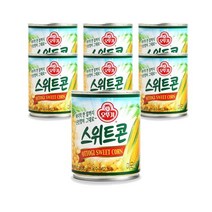 오뚜기 스위트콘 옥수수캔 콘샐러드 198g 1개 콘샌드위치 옥수수캔요리, 7개