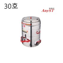 애니에스티 국산 전기온수통 스테인레스 자동 전기 온수 육수 국 끓이기 물통 28L