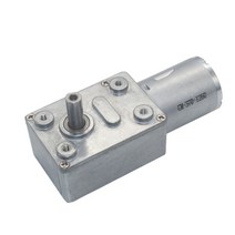N0HB JGY370 가역 웜기어 모터 고 토크 감속기 6V/12V24V 소형 금속 샤프트 2 RPM ~ 375 포함, [02] 2, [03] 24V