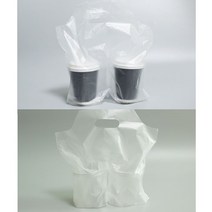 커피캐리어 커피포장 컵캐리어 테이크아웃 2구 모음, 커피 캐리어 2구 500장