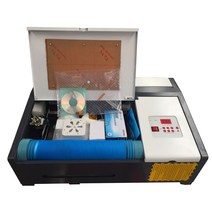 충전기계톱 전기기계톱 2022 새로운 CNC110 / 220V 50W 200*300mm 미니 CO2 레이저 조각 및 절단 기계 302, 02 50W