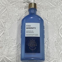 배스 앤 바디웍스 아로마테라피 에센셜 오일 시어버터 향 로션 6.5oz, Find Serenity Mimosa & Spearmi