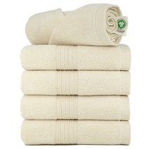 클라우망 오가닉 세면타월 CPOG150, 아이보리, 15장