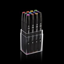 신한 터치트윈마카 12색마카 신한 디자인마카 펜 캘리그라피, P12색