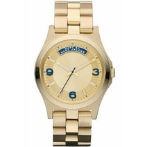 [해외]명품마크제이콥스시계 Marc by Marc Jacobs Baby Dave Blue Gold Tone Quartz Ladies Watch MBM3162