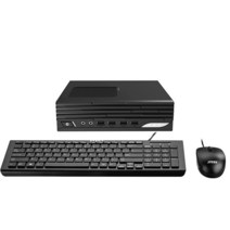 MSI PRO DP21 12M 407US 미니 PC 비즈니스 데스크탑 인텔 코어 i3 12100 UHD 730 그래픽 8GB 메모리 250GB M.2 SSD Wi Fi 6, i3-12100, Windows 11 Home