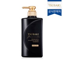 츠바키 프리미엄 EX 인텐시브 리페어 샴푸 로즈 부케 앤 카멜리아 허니 프루트 향, 490ml, 1개