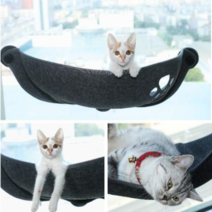 [사은품] 카무라라 고양이 창문 강력 흡착 해먹, 편안한 그레이