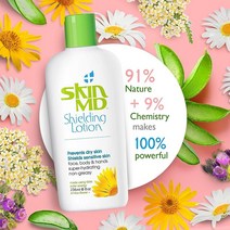 Skin MD Natural Shielding Lotion 얼굴 신체 및 손용 습진 건선 완화 F6 226.8g(8온스) 3팩 1283383