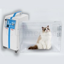 [CU메디칼] [임대] 고양이 산소발생기 / 아크릴산소방 반려동물 전용 산소마스크 디지털온습도계 무료 임대 / 클로버 / 에어로플러스 / 비타옥시, 장기요금제 (첫달15만원-자동이체 조건)