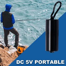 낚시기포기 산소 기포발생기 5V USB 휴대용 소형 미니 저소음 펌프 에어레이터 전원 레저용 물고기 탱크 야외 낚시장비, 2W, C