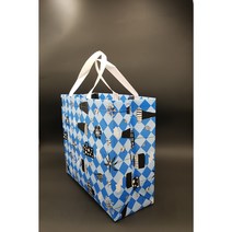 부직포가방 부직포쇼핑백 에코백 장바구니 쇼핑백 생활방수 다용도, 다이아, 300 x 300 x 120
