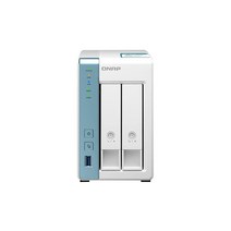 미국 QNAP TS-231K 2베이 홈 NAS 1GbE 포트 2개 포함, 2베이_안으로