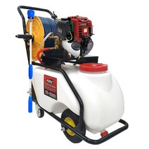 히토 50L 농약 엔진분무기 HS-5000(New_EX35) 4행정 올프로엔진 고압 밀차식 4륜 동력분무기 농사용 수동/자동 황동펌프, 올프로 EX35 자동 황동펌프