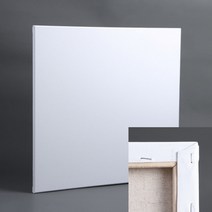 굿마켓 유화 캔버스 60X60CM 무지캔버스액자 미니캔버스 캔버스유화 미술캔버스