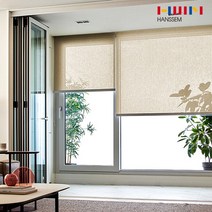 한샘(생활) [한샘윈도우][BLACKLABEL] 맞춤 펜트하우스 롤블라인드
