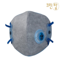 크린탑 C720V 2급 에버그린 마스크 활성탄 방진마스크 10매 걸고리형