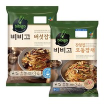 CJ 비비고 버섯잡채 590g +잔칫집 모둠잡채 644g, 없음