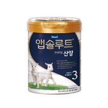 앱솔루트 프리미엄 산양 분유 3단계(12~24개월) 750g 1캔