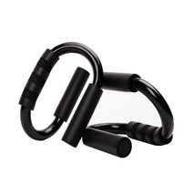 아이밀리 푸쉬업바 S자형 2p 블랙