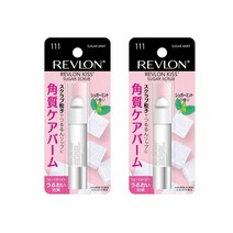 Revlon 일본아마존 레브론 키스 슈가 스크럽 립밤 슈가민트향 여성필수품 입술각질관리 20g 2개