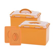 이지앤프리 황토누름독 스마트 김치통 4.6L + 황토 누름이 2세트, 황토누름독 김치통 4.6L  + 황토 누름이 2세트