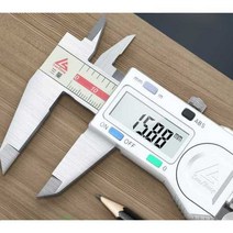 디지털 케가끼 전자 고정밀 측정기 목굑용 직각자, 5)111-1110-150mm(티타늄도금)