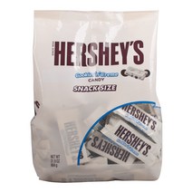 허쉬 쿠키 앤 크림 초콜릿 스낵사이즈, 484g, 1팩