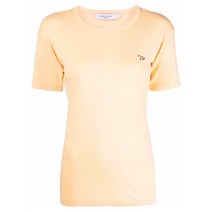 편집샵 드럭스 메종키츠네 메종키츠네 22FW 여성 베이비 폭스 티셔츠 페일오렌지 IW00146KJ0012 P810 (P002524755)