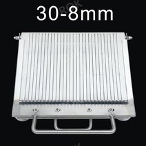 슬라이스 칼 소세지 햄 절단 단두대 수동 족발 칼, 유형 30-8mm 두껍게