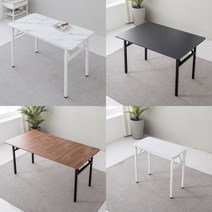 이반가구 1인~8인 접이식테이블 다용도 책상 절탁자 식탁 컴퓨터책상 입식책상 회의테이블 작업테이블 다용도 오피스 사무실 서재, 절탁자 1600x800, 엔틱옹이, 블랙다리