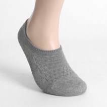 [삭스트리]인파라 남성 도트덧신(그레이)(L) / 남성 덧신양말