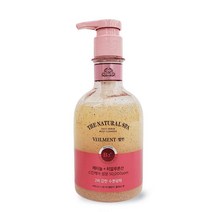 사해소금 스크럽 수분광채 바디클렌저 바디워시 벨먼, 블랙로즈향400ml