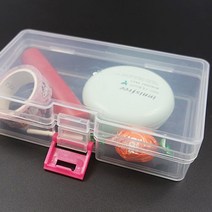 투명 보관함케이스 테이프 사탕 화장품 도장