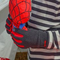스파이더맨 겨울장갑 자전거탈때 방한 방풍장갑