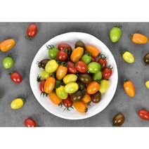 방주농원 GAP 컬러대추방울토마토 오지게맛있는토마토 방울토마토, 1.5kg(1~2번과)