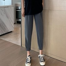 임산부니트바지 원피스 오피스 임부복 여성 배꼽 비즈니스 착용 임신 의류 사무실 공식 출산 바지 얇은 OL 탄성 허리 임신위한 옷