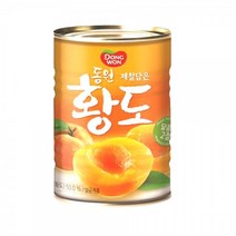 동원 제철담은 복숭아 황도 2절 400g x 15캔