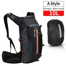 WEST BIKING-자전거 가방 10/16L 휴대용 방수 도로 사이클링 물 주머니 야외 스포츠 등산 파우치 수화 배낭 서바이크 자전거, 10L Orange Bag  Set|CHINA