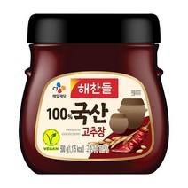 해찬들 100국산고추장 500g, 100프로 국산