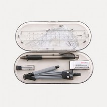 컴퍼스 각도기 볼펜 제도용품 도면 세트 DD-10474, 상세페이지 참조