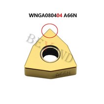 WNGA080404 A66N WNGA080408 100% WNGA 080404 080408 선반 커터 CNC 카바이드 인서트 경화강용 박스 당 10 개, [01] WNGA080404 A66N