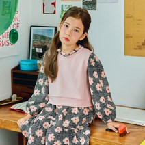 올리반 페일 레이어드 원피스