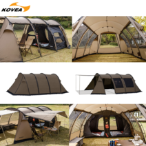 (공식판매처) 신형 코베아 고스트 팬텀 (루프시트 세트) 한정품 23년 터널형 거실형 장박용 텐트, 오징어 데크팩 케이스 세트(10개)