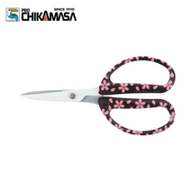 치카마사 원예가위 CRI-360SFW(SB) 270-3925, 6. CRI-360SFW(SB)(블랙/꽃), 1개